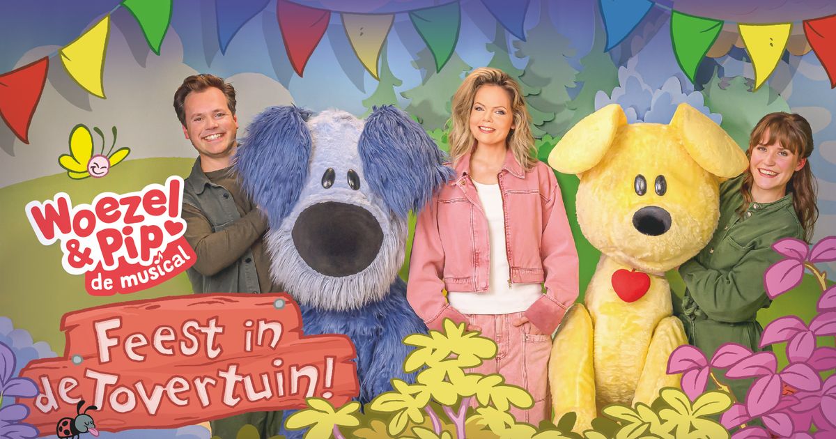 Woezel & Pip  — Feest in de Tovertuin (2+)