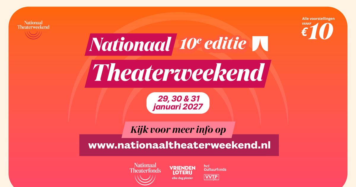 Nationaal Theaterweekend 2027 — Blind Date - Muziek